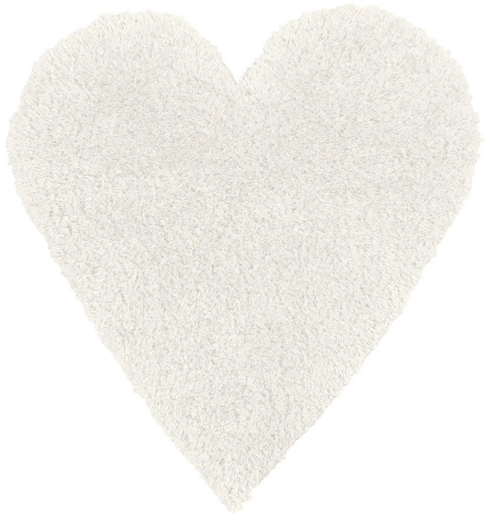 Παιδικό Χαλί REED WHITE HEART 160 x 160 εκ.