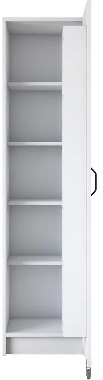Ντουλάπα κουζίνας Amre pakoworld λευκό 45x42x180εκ