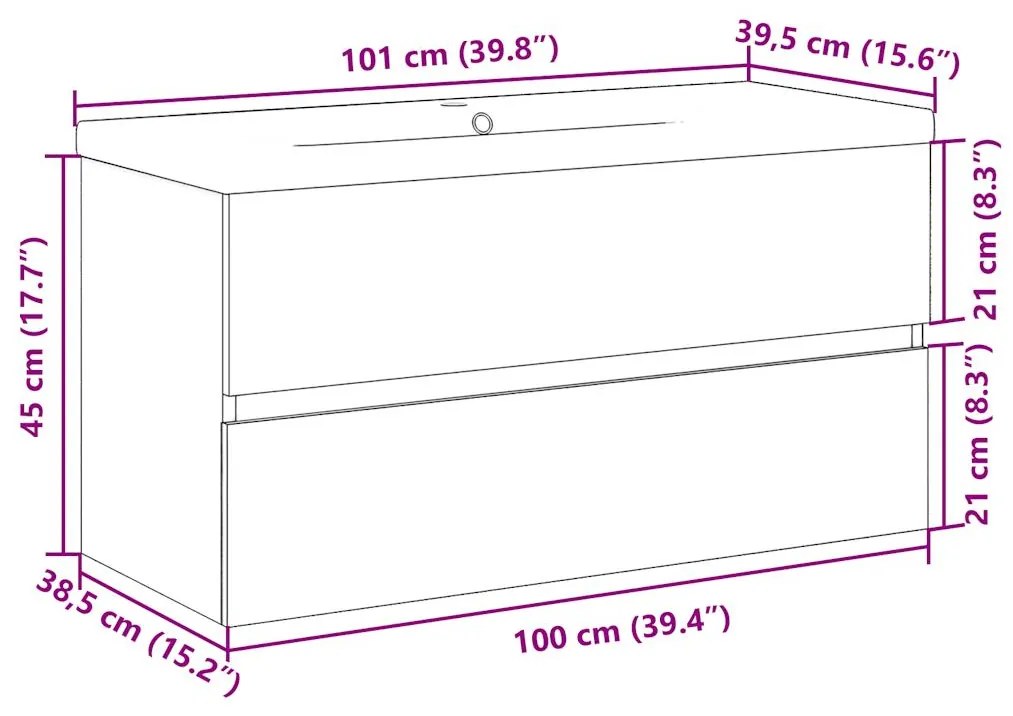 ΝΤΟΥΛΑΠΙ ΜΠΑΝΙΟΥ ΜΕ ΝΙΠΤΗΡΑ ΠΑΛ. ΞΥΛΟ 101X39,5X49 ΕΚ. 3328927