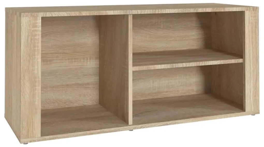 vidaXL Παπουτσοθήκη Sonoma Δρυς 100x35x45 εκ. από Επεξεργασμένο Ξύλο