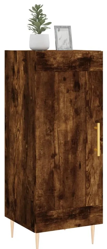 vidaXL Ντουλάπι Καπνιστή Δρυς 34,5 x 34 x 90 εκ. Επεξεργασμένο Ξύλο