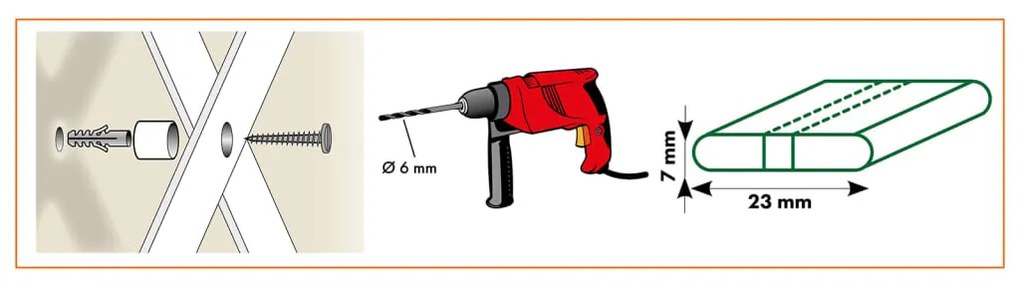 Nature Καφασωτό Κήπου Λευκό 50 x 150 εκ. από PVC 6040701 - Λευκό