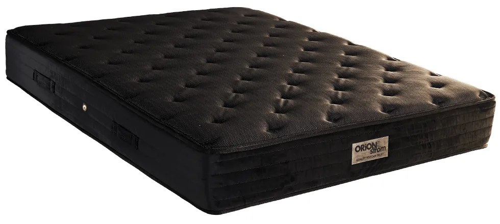 E038 Estia Black Cool Max Hyper Soft Memory Gel Plus High Pocket - Orion Strom 110x200