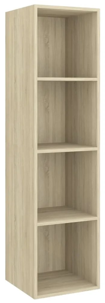 Έπιπλο Τηλεόρασης Κρεμαστό Δρυς 37x37x142,5 εκ. από Επεξ. Ξύλο 805492