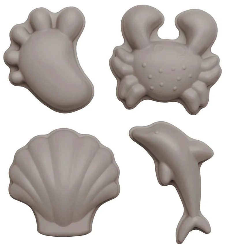 Καλούπια από ανακυκλώσιμη σιλικόνη Warm Grey (4 Τμχ) Scrunch