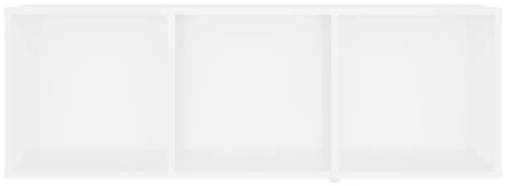 vidaXL Έπιπλο Τηλεόρασης Λευκό 107 x 35 x 37 εκ. Μοριοσανίδα