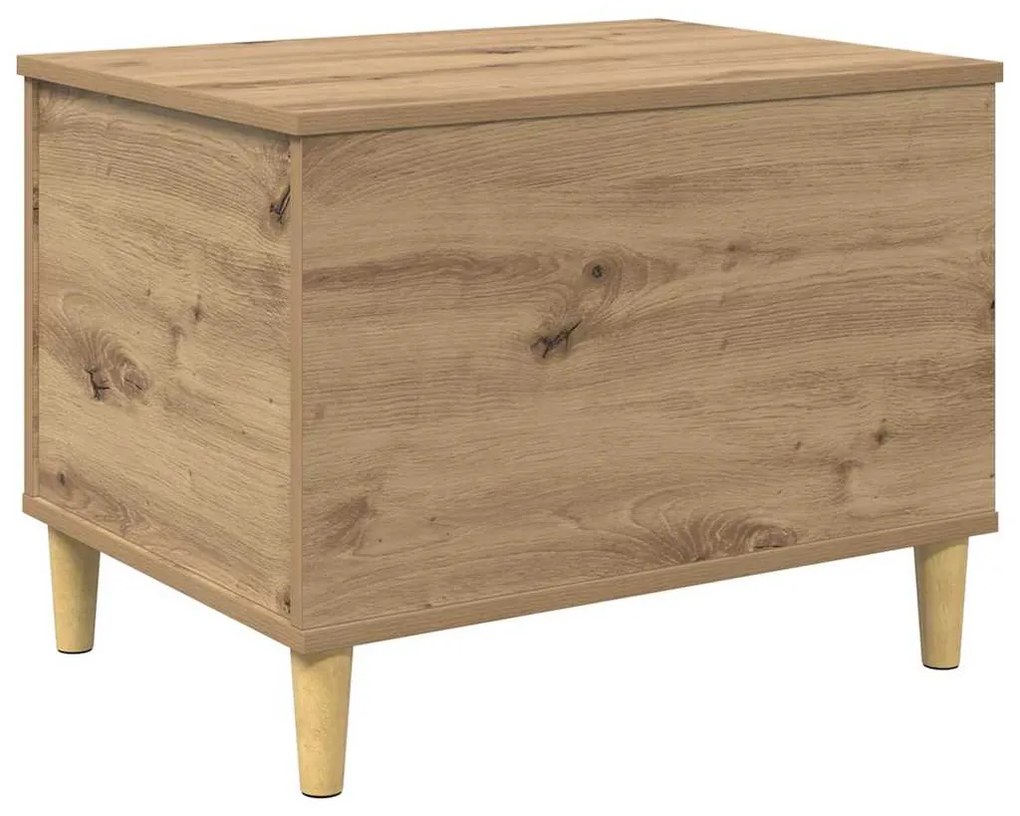 vidaXL Κομοδίνο artisan δρυς 60 x 44.5 x 45 εκ Επεξεργασμένο ξύλο