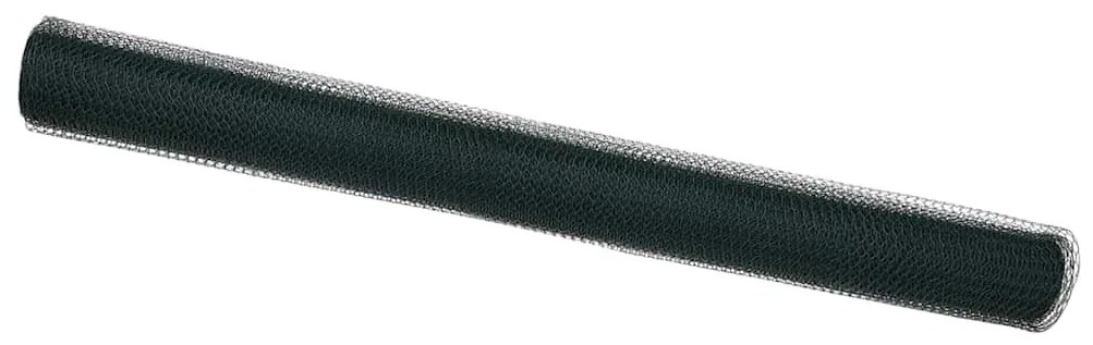 vidaXL Φράχτης Εξαγώνου Πράσινο 1,5 x 50 m PVC