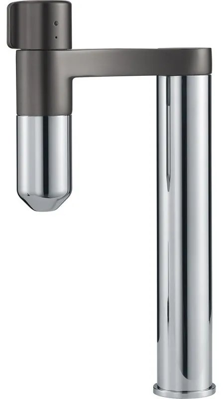 Franke Χρωμέ / Gun Metal Μπαταρία Φιλτραρίσματος  Vital Capsule Filter