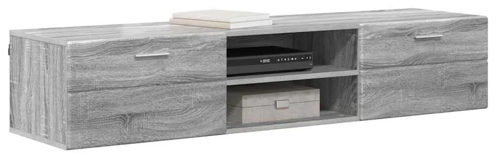 vidaXL Ντουλάπι TV Γκρι sonoma 150 x 39 x 30 εκ Επεξεργασμένο ξύλο