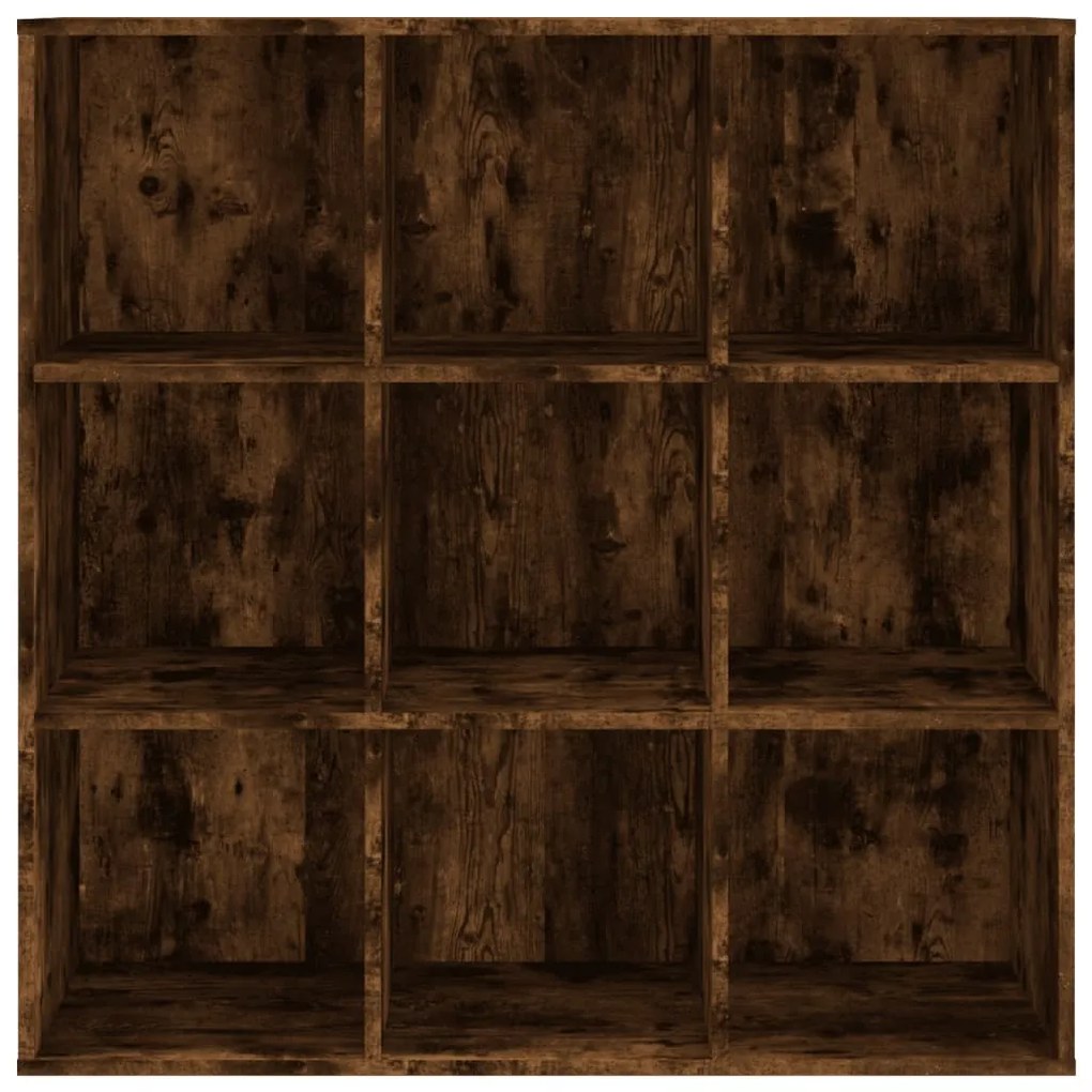 Βιβλιοθήκη Καπνιστή Δρυς 98 x 29 x 97,5 εκ. 815450