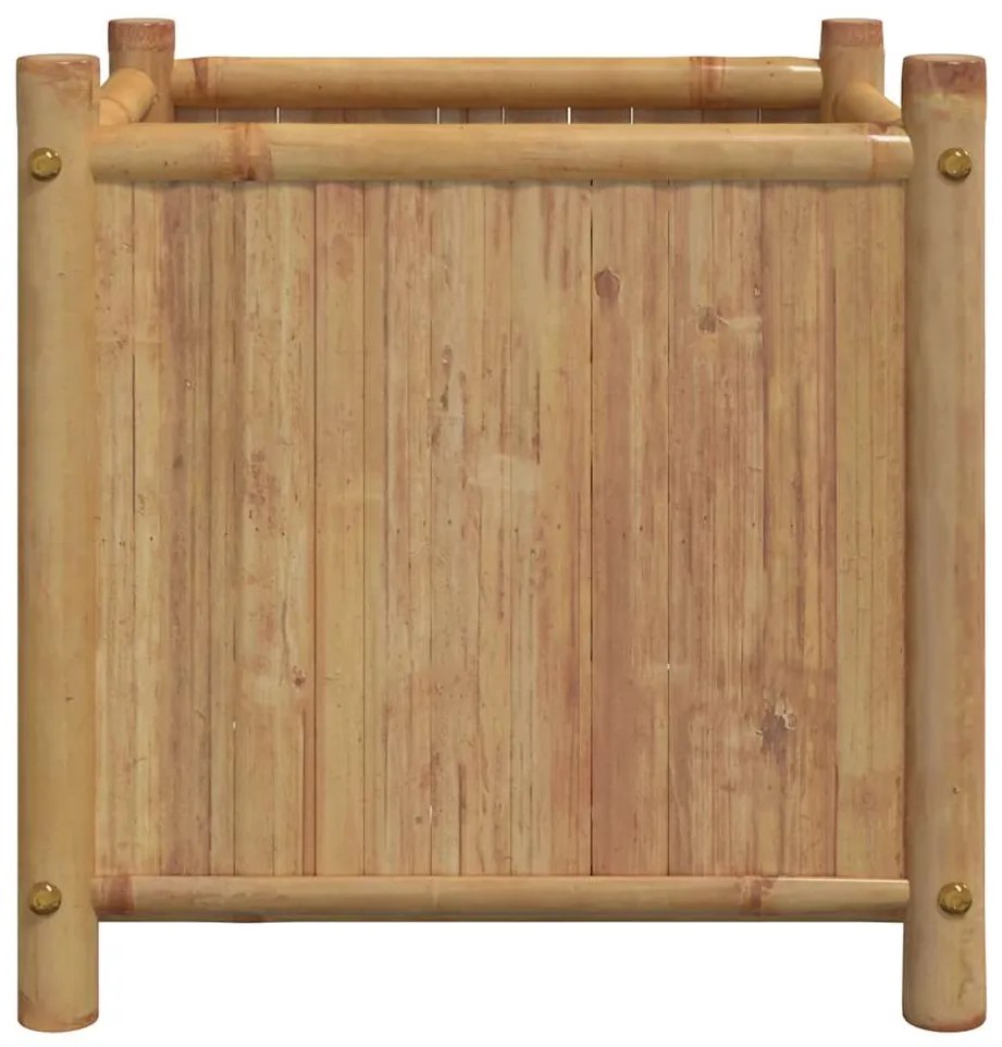 vidaXL Ζαρντινιέρα 40 x 40 x 40 εκ. από Μπαμπού