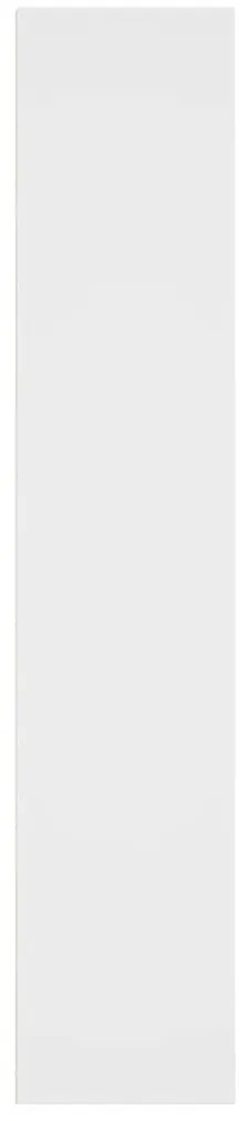 vidaXL Βιβλιοθήκη Λευκή 40x30x152 εκ. από Επεξεργασμένο Ξύλο