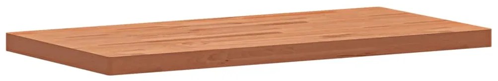 vidaXL Πάγκος Μπάνιου 100x50x4 εκ. από Μασίφ Ξύλο Οξιάς