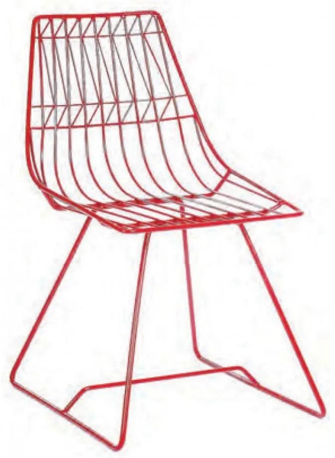 664 Birdie μεταλλική καρέκλα Σε πολλούς χρωματισμούς 55x47x81(44)cm Μέταλλο