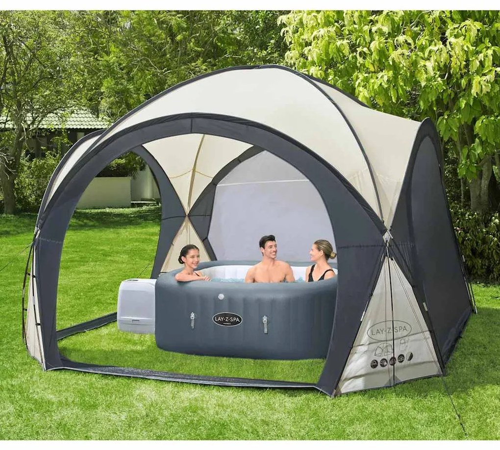 Bestway Lay-Z-Spa Σκηνή Dome για Σπα 390 x 390 x 255 εκ.