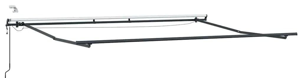 vidaXL Ύφασμα Ομπρέλας Κίτρινο και Πορτοκαλί 450 x 300 εκ Πολυεστέρας