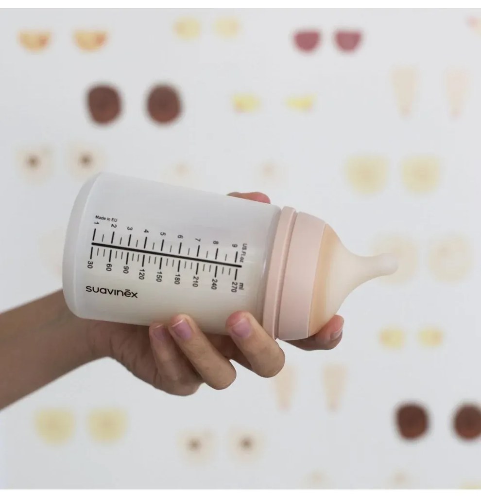 Suavinex Μπιμπερό Anti Colic Zero 270ml +3μ Μεσαία Ροή