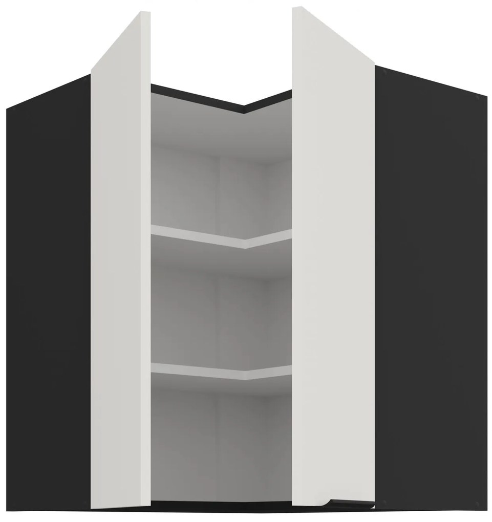 Κρεμαστό ντουλάπι γωνιακό Arianna 60x60 GN 72 2F-Λευκό