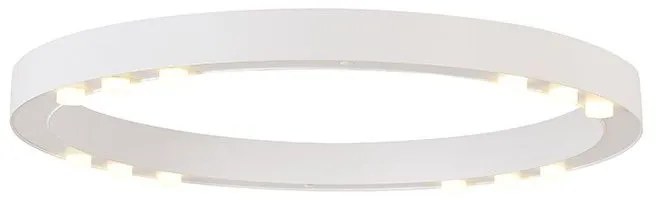 Φωτιστικό Οροφής - Πλαφονιέρα Led JNAC36LED65WH 36W COB 3000K 3240lm D65ΧΗ6,5 White Aca Decor Aluminium