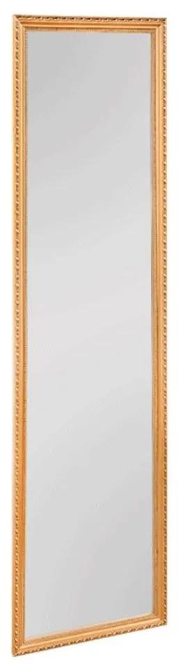 Καθρέπτης Τοίχου Loreley 1060279 35x125cm Gold Mirrors &amp; More Ξύλο,Γυαλί