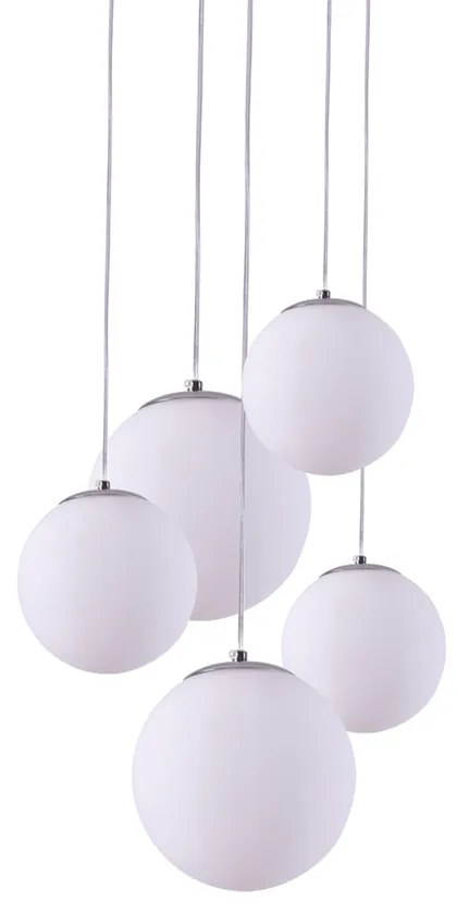 Φωτιστικό Οροφής Πολύφωτο Homelighting Alessia 77-3715 White