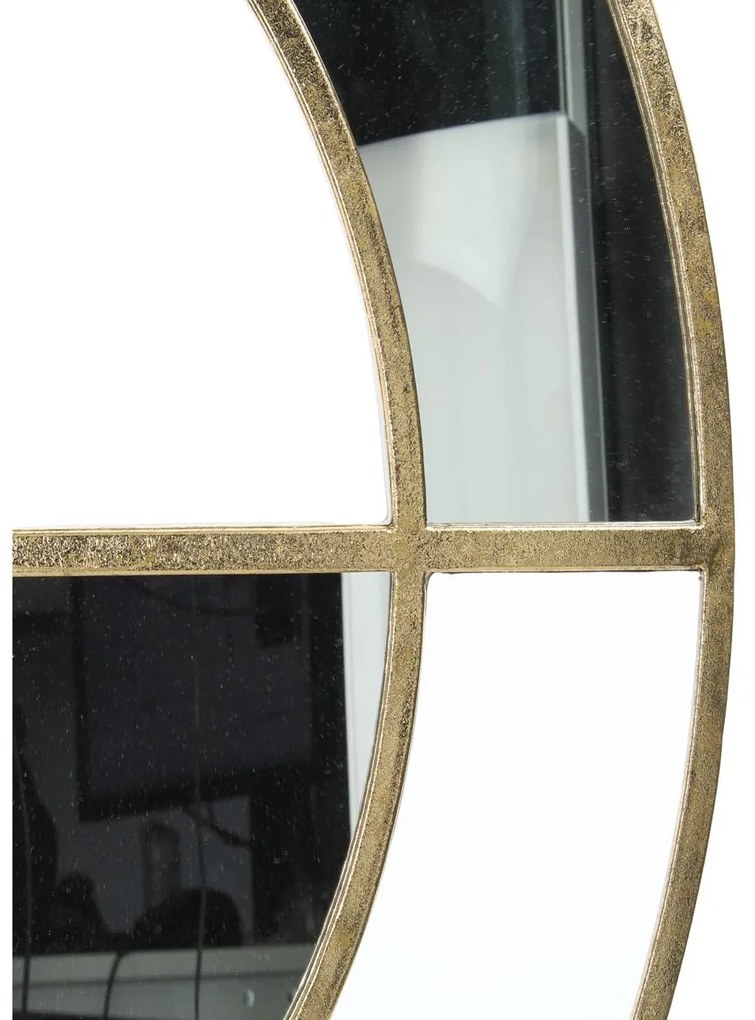 Καθρέπτης ArteLibre Χρυσό Μέταλλο 77.5x2x77.5cm