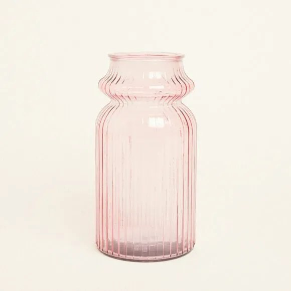 Beauty Home Γυάλινο Βάζο Ίριδα 28 CM