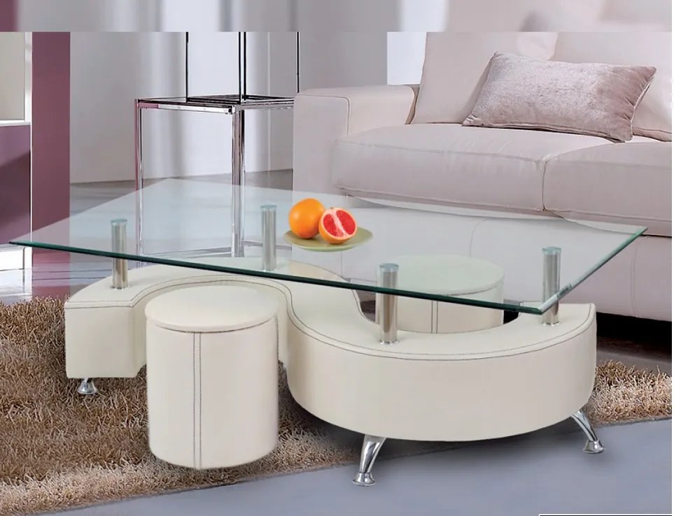 Τραπεζάκι σαλονιού NINA 3 130x70x44 DIOMMI 32-029