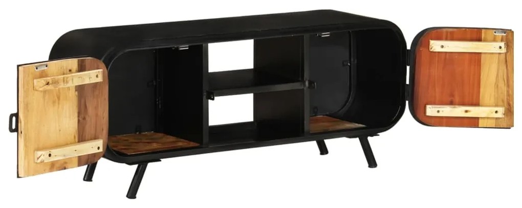 vidaXL Έπιπλο Τηλεόρασης 110 x 30 x 45 εκ. από Μασίφ Ανακυκλωμένο Ξύλο