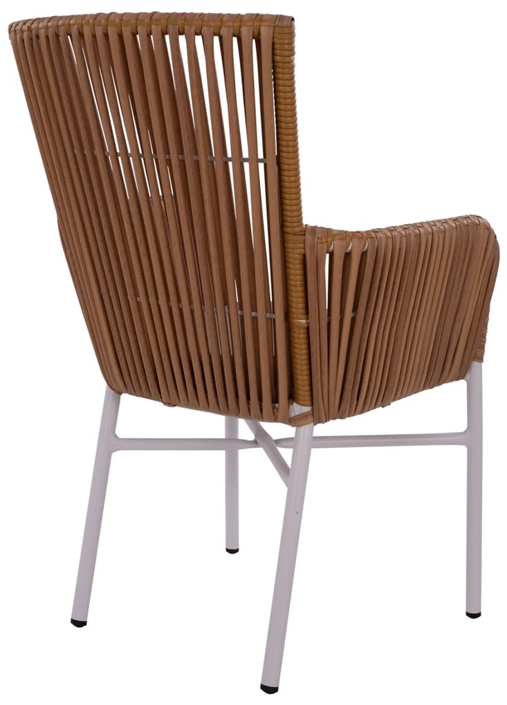 ΠΟΛΥΘΡΟΝΑ ΑΛΟΥΜΙΝΙΟΥ COMPRERIA HM5298.01 ΜΠΕΖ ΜΕ ΜΑΞΙΛΑΡΙ 57x60x90 cm