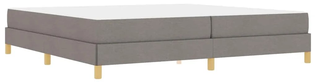 vidaXL Κρεβάτι με ελατήρια Ταμπά, Καφέ 200 x 200 cm