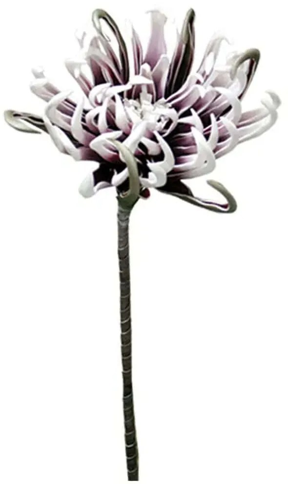 Τεχνητό Λουλούδι Αγκινάρα 00-1530-4 82cm White-Purple Marhome Foam