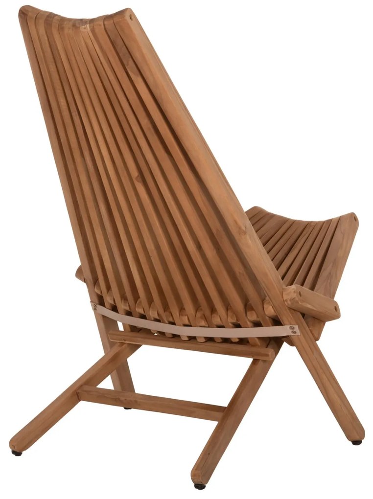 Καρέκλα - Πολυθρόνα CAMY C5962 Πτυσσόμενη με Ξύλο TEAK Φυσικό 54x90x91Yεκ. 54x90x91 εκ.