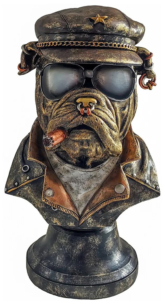 Αγαλματίδια και Signes Grimalt Σκύλος Μπουλντόγκ