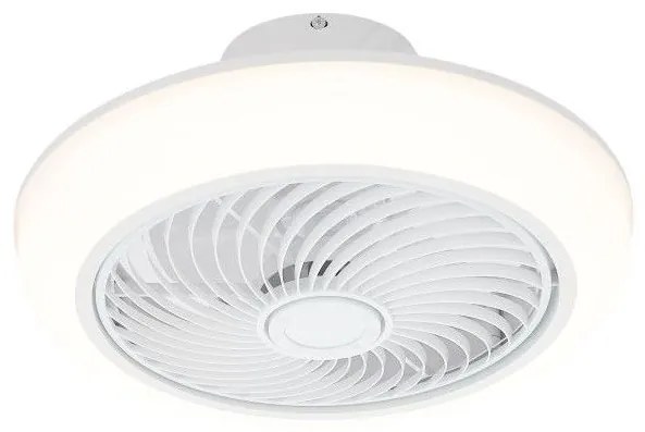 Ανεμιστήρας Οροφής LED 44W Λευκό DC Μοτέρ 6781 Spotlight 6781 Λευκό