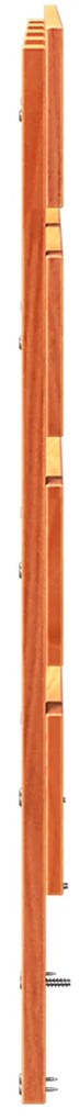 vidaXL Κεφαλάρι Καρυδί 160 εκ Solid Wood Πεύκο