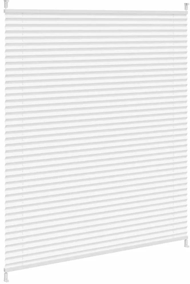 vidaXL Σύστημα Σκίασης Πλισέ Λευκό 100 x 125 εκ.