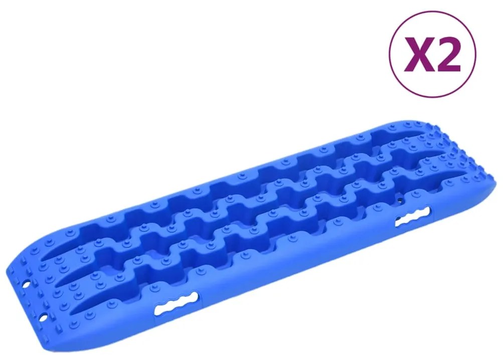 vidaXL Σανίδες Πρόσφυσης 2 τεμ. Μπλε 106 x 30,5 x 7 εκ. από Νάιλον