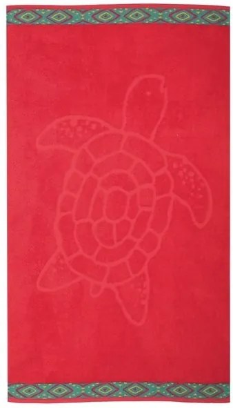 Πετσέτα Θαλάσσης 70X120 Turtle - Red 5205495433592