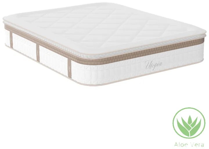 Intrahome Στρώμα Utopia Intrahome pocket spring με ανώστρωμα aloe vera 30-32cm 140x200εκ | SKU: INTRAPA-211111137