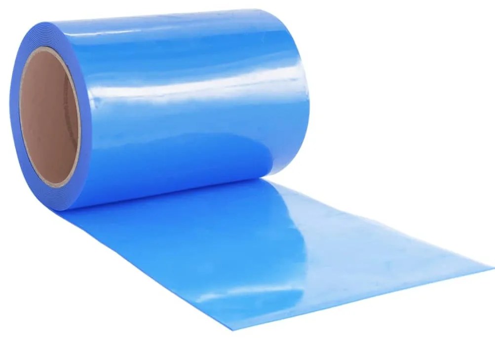 vidaXL Λωριδοκουρτίνα Μπλε 10 μ. 300 χιλ. x 2,6 χιλ. από PVC