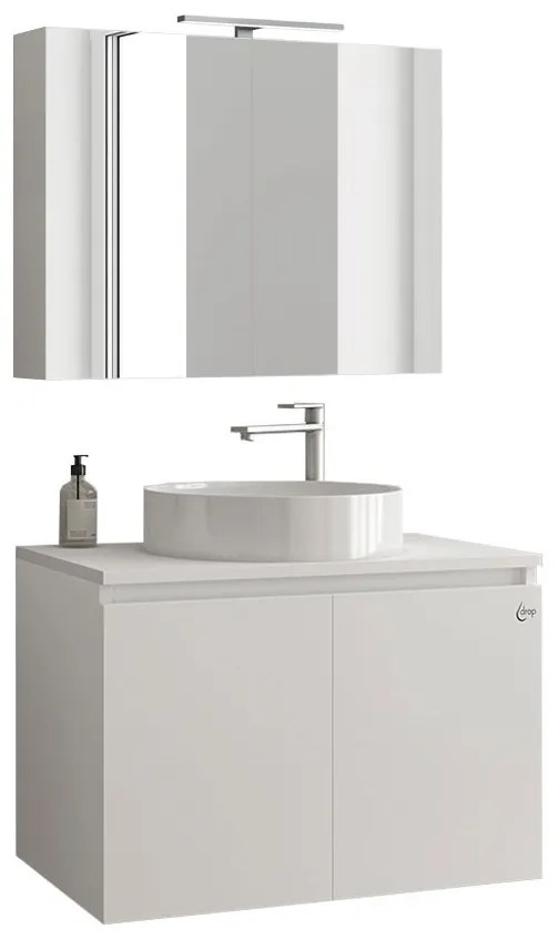 Σετ μπάνιου VERONA 75 ΙΙ Λευκό