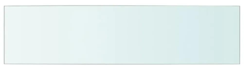 Ράφια Πάνελ 2 τεμ. Διάφανα 60 x 15 εκ. Γυάλινα - Διαφανές