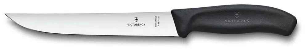 Μαχαίρι Κουζίνας Carving 6.8103.18B 18cm Black Victorinox Πολυπροπυλένιο