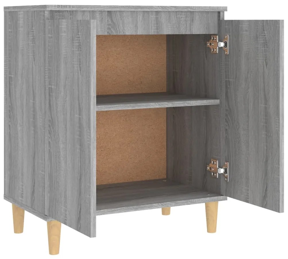 vidaXL Ντουλάπι Γκρι Sonoma 60 x 35 x 70 εκ. από Επεξεργασμένο Ξύλο