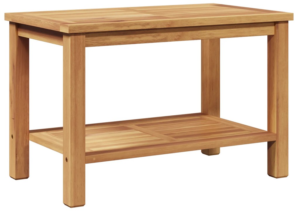 vidaXL Τραπεζάκι σαλονιού Καφέ 70 x 40 x 45 εκ. Μασίφ ξύλο teak