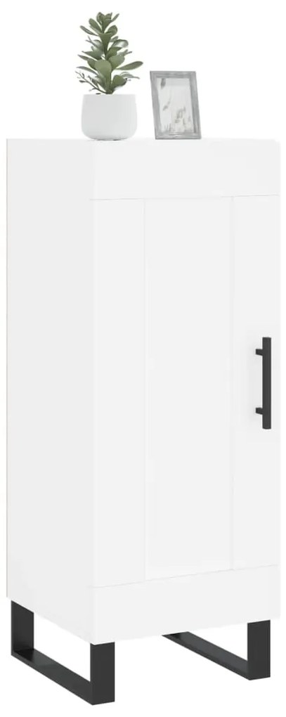 vidaXL Ντουλάπι Λευκό 34,5 x 34 x 90 εκ. από Επεξεργασμένο Ξύλο