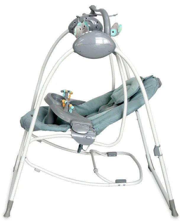 Βρεφικό ρηλάξ & κούνια TANGO 2 σε 1 Frosty Green Stars 10090072146 Lorelli Bertoni