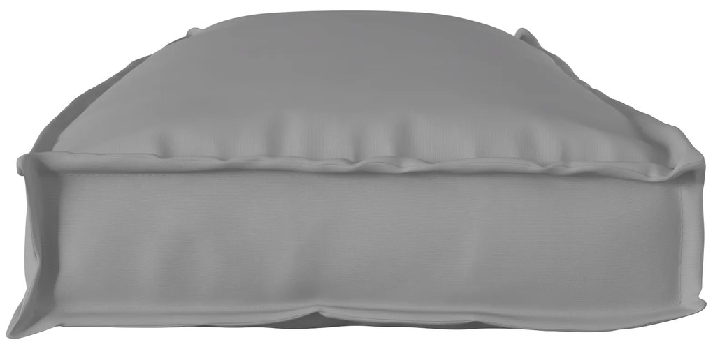 vidaXL Μαξιλάρι Παλετών για Παγκάκι Γκρι 110x40x8 εκ. Ύφασμα Oxford